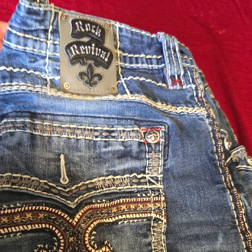 Rock Revival Blue Men's Jeans